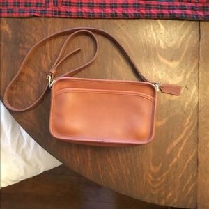 Vintage All Leather Coach Crossbody